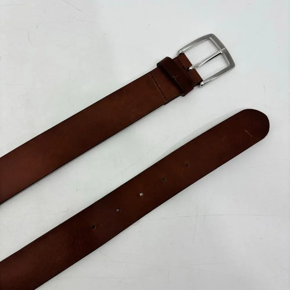 H&M Brown Size Small Leather Belt Unisex Women Men Casual Minimalist